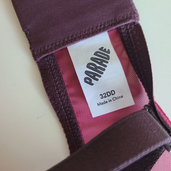 parade sheer balconette bra size 32dd - Picture 4 of 5